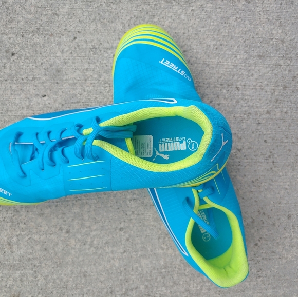 Puma Evostreet Soccer Atomic Blue Men Size 11.5 - Picture 4 of 5